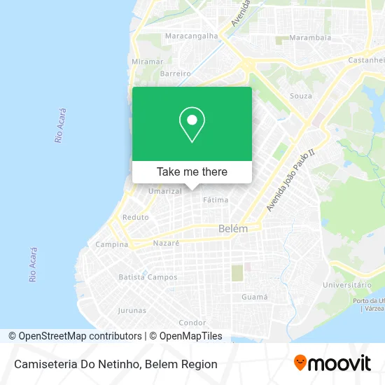 Camiseteria Do Netinho map