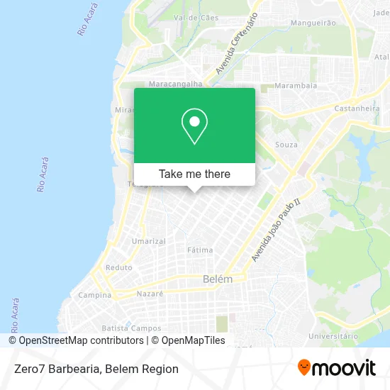 Zero7 Barbearia map
