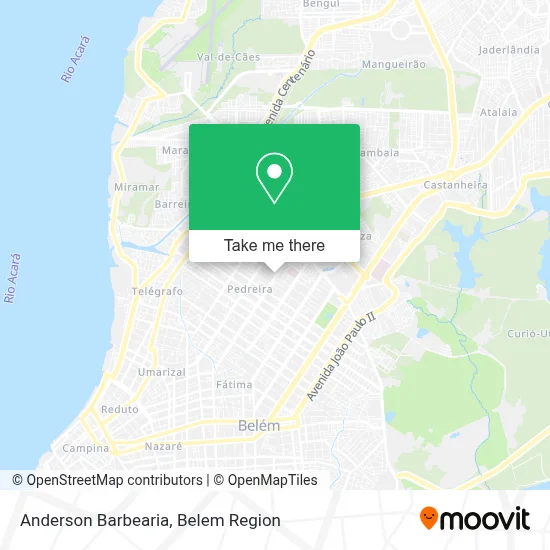 Anderson Barbearia map