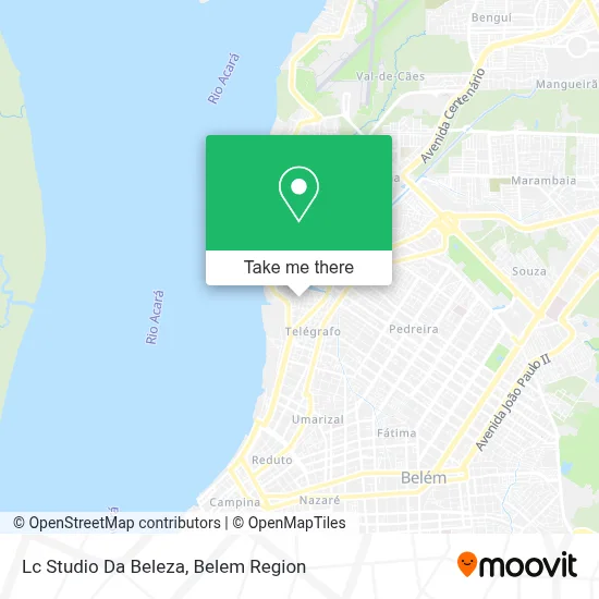 Lc Studio Da Beleza map