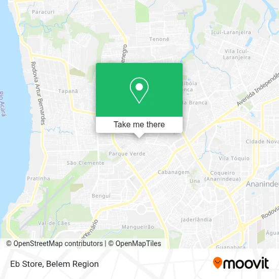 Eb Store map