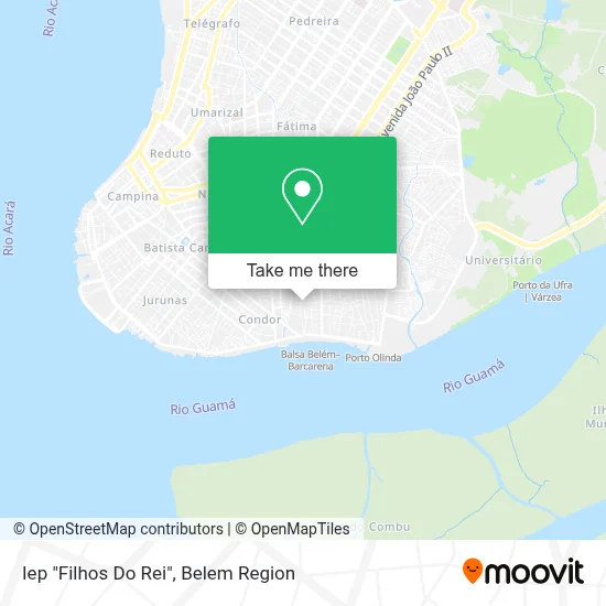 Iep "Filhos Do Rei" map
