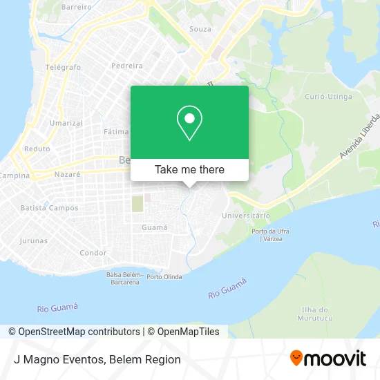 J Magno Eventos map