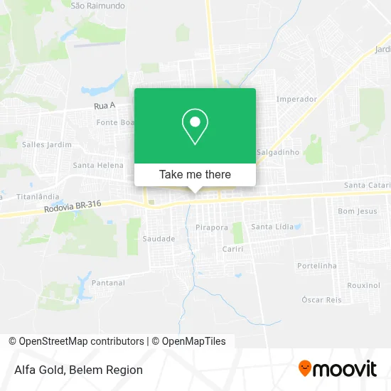 Alfa Gold map