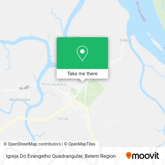 Igreja Do Evangelho Quadrangular map