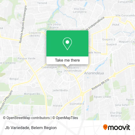 Jb Variedade map
