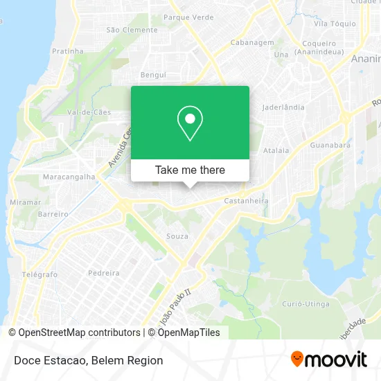 Doce Estacao map