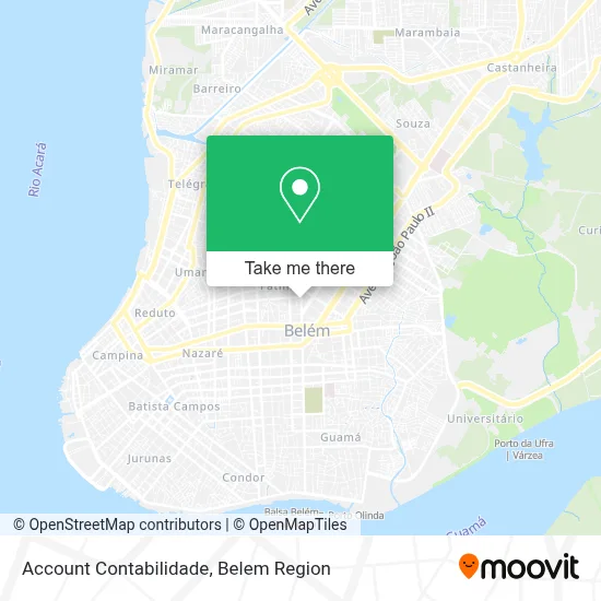 Account Contabilidade map