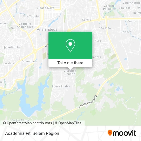 Academia Fit map