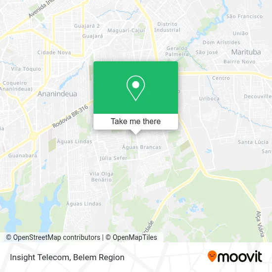 Insight Telecom map