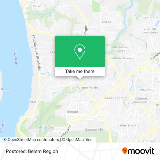 Postored map