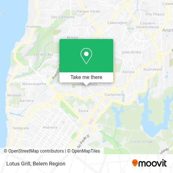 Lotus Grill map