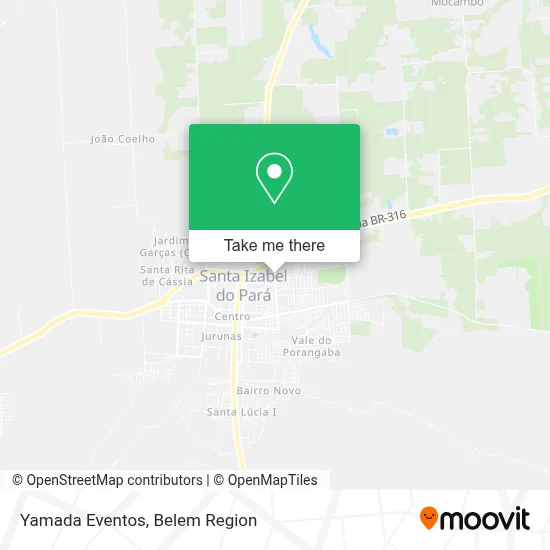 Yamada Eventos map