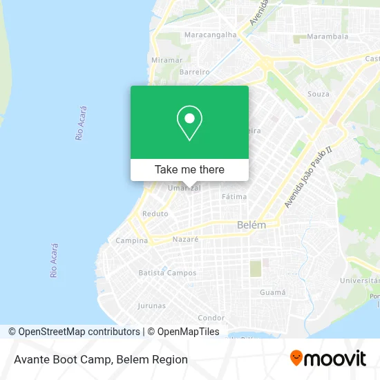 Avante Boot Camp map