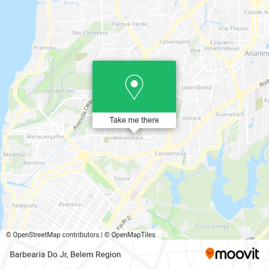 Barbearia Do Jr map