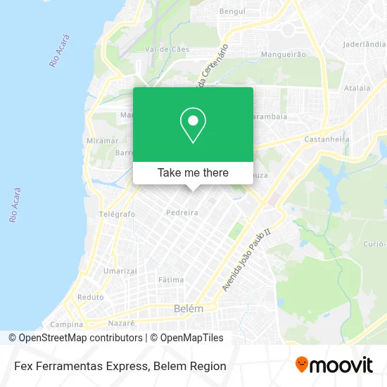 Fex Ferramentas Express map