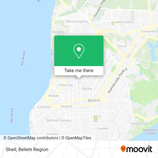 Shell map