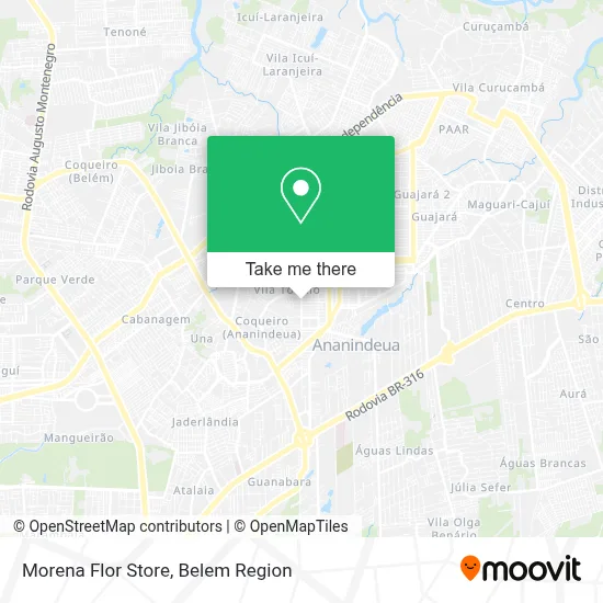 Morena Flor Store map