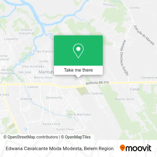 Edwana Cavalcante Moda Modesta map