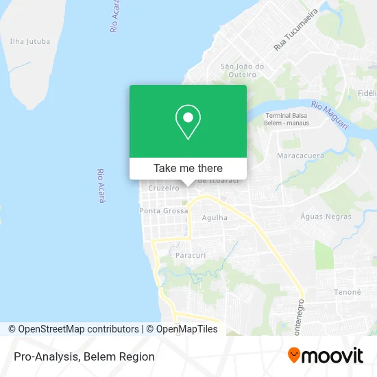Pro-Analysis map