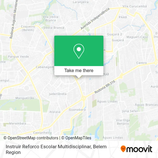 Instruir Reforco Escolar Multidisciplinar map