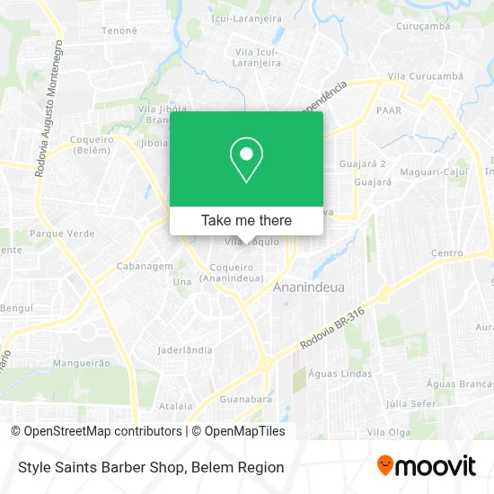 Style Saints Barber Shop map