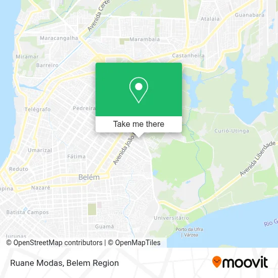 Ruane Modas map