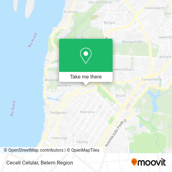 Cecell Celular map