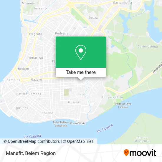 Manafit map