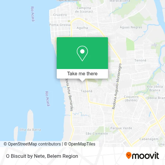 O Biscuit by Nete map