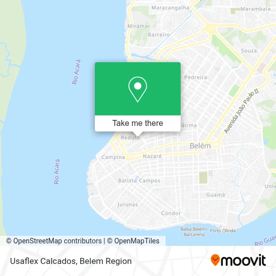 Usaflex Calcados map