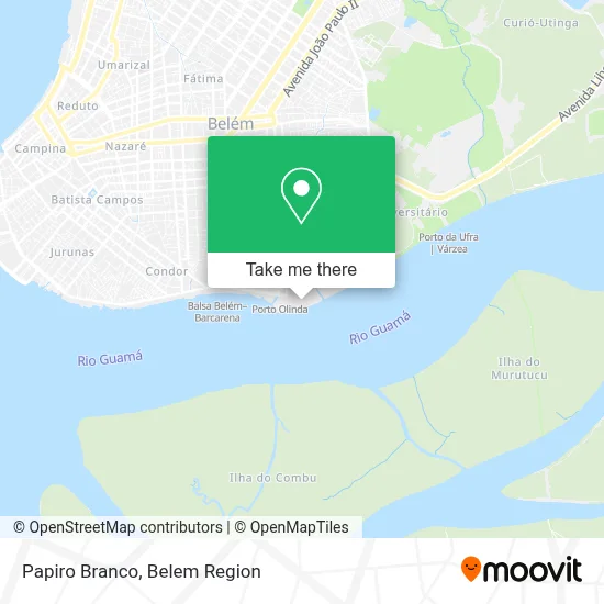 Papiro Branco map