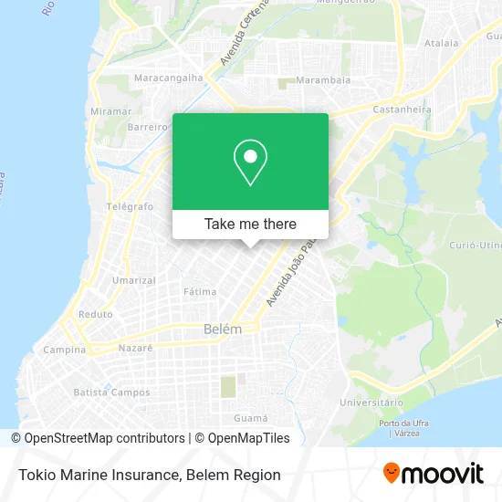 Tokio Marine Insurance map