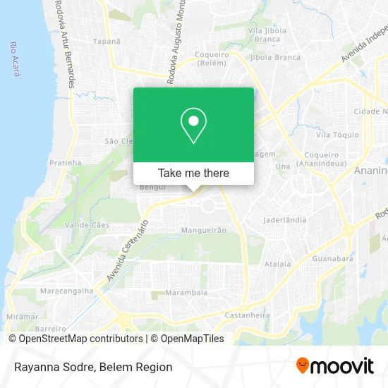 Rayanna Sodre map