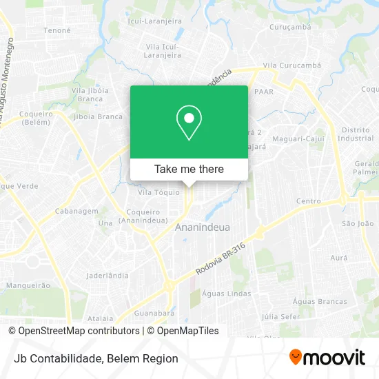Jb Contabilidade map