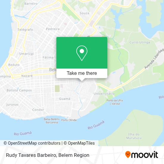 Rudy Tavares Barbeiro map