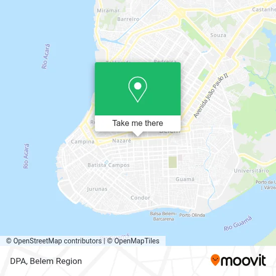 Dpa map