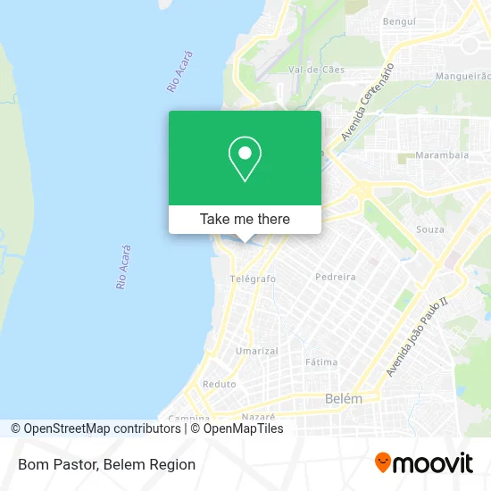 Bom Pastor map