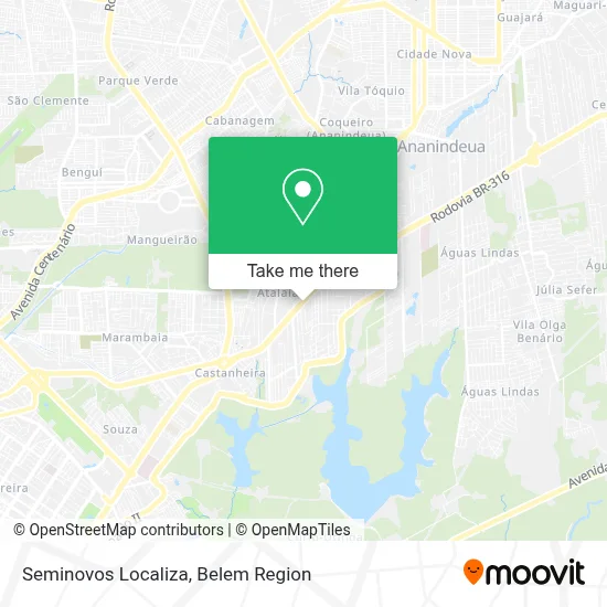 Seminovos Localiza map