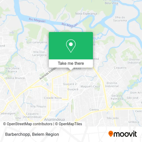 Barberchopp map