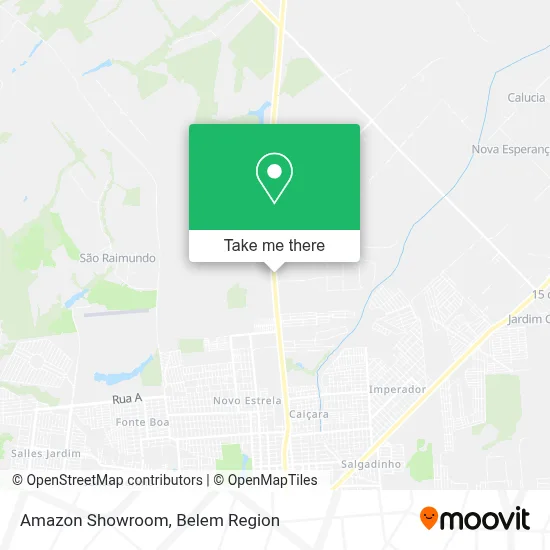 Amazon Showroom map