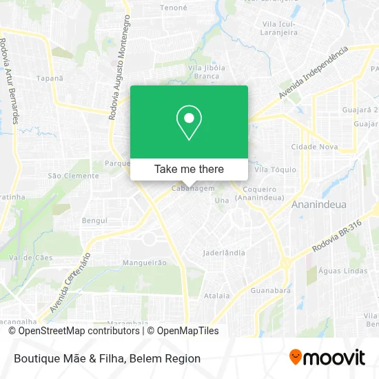 Boutique Mãe & Filha map