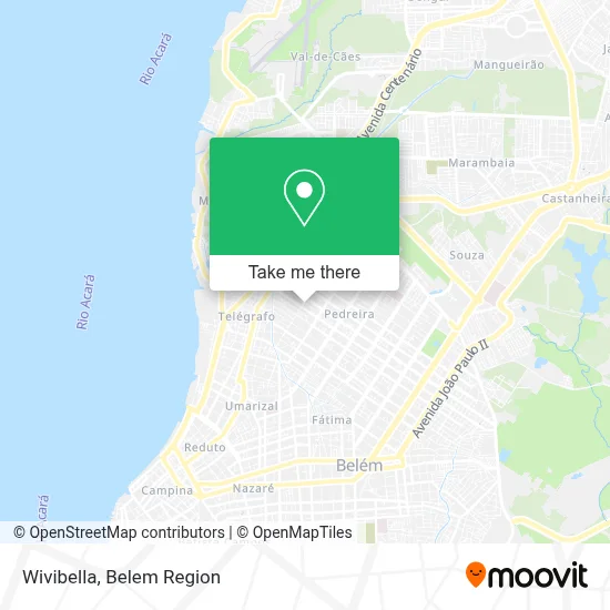 Wivibella map