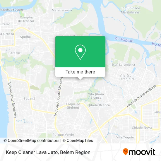 Keep Cleaner Lava Jato map