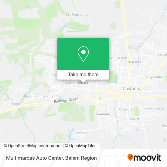 Multimarcas Auto Center map