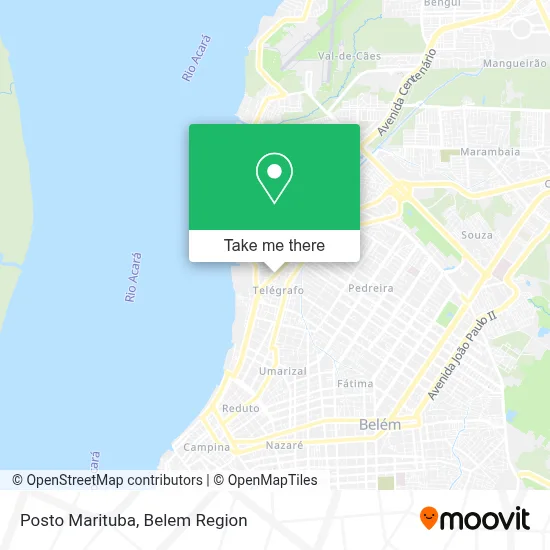 Posto Marituba map