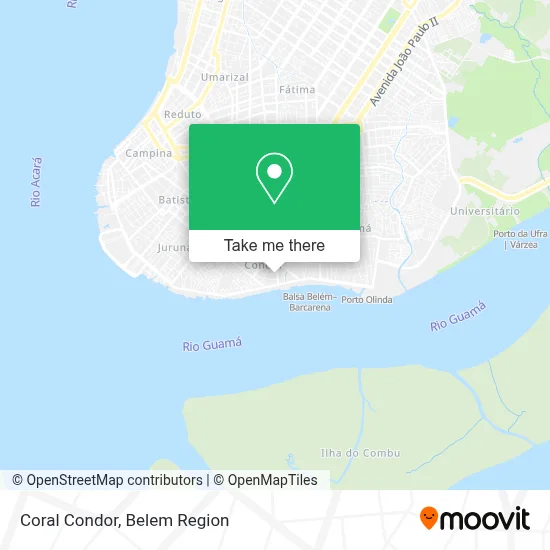 Coral Condor map