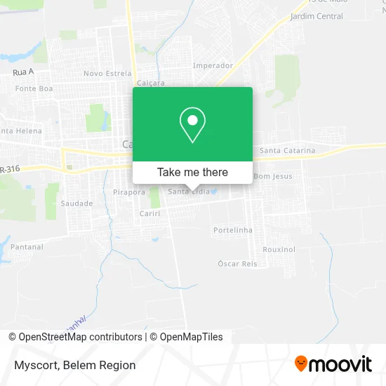 Myscort map