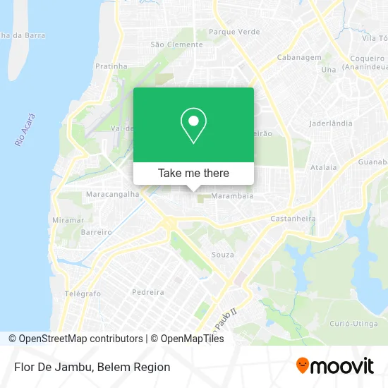 Flor De Jambu map
