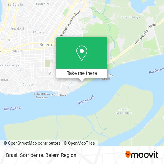 Brasil Sorridente map